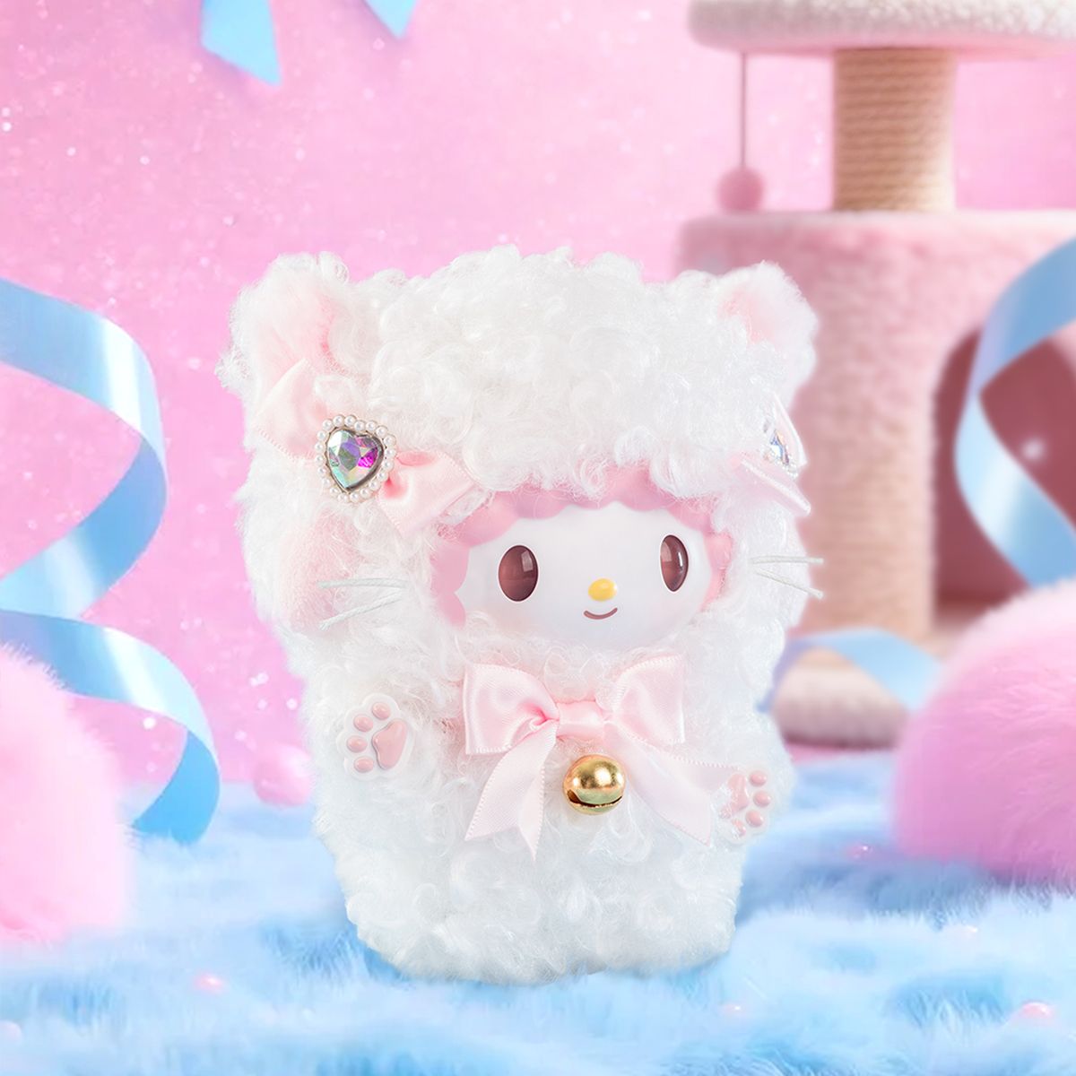 Мягкая игрушка-сюрприз на клипсе Pop Top Sanrio – Мечта с бантиком  фото 6