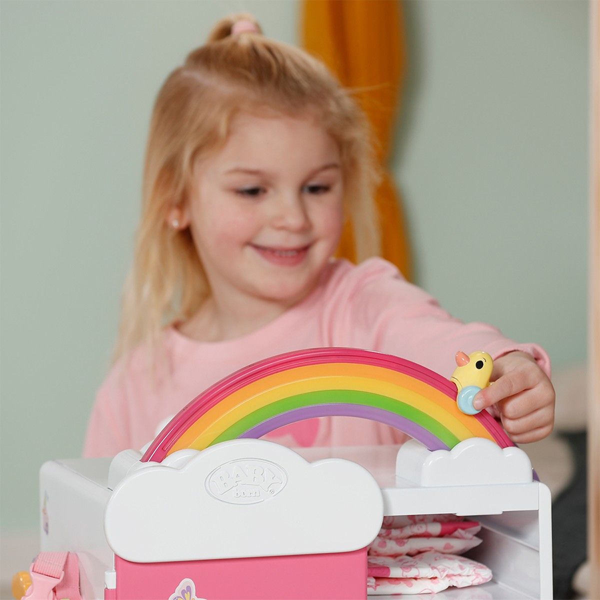 Игровой набор Baby Born – Гардероб с радугой и уточкой (свет, звук)  фото 6