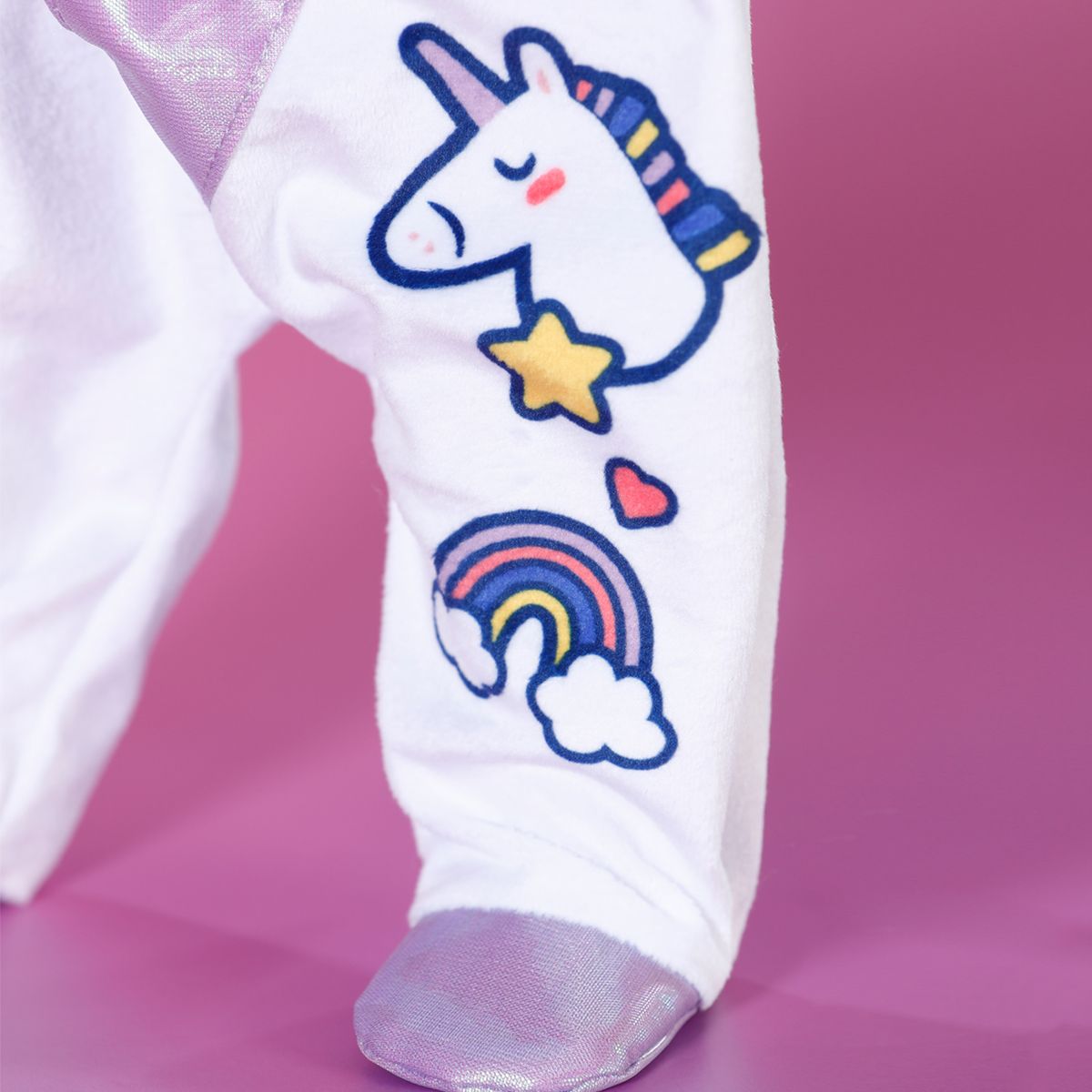 Одежда для куклы Baby Born - Комбинезон Единорога  фото 6