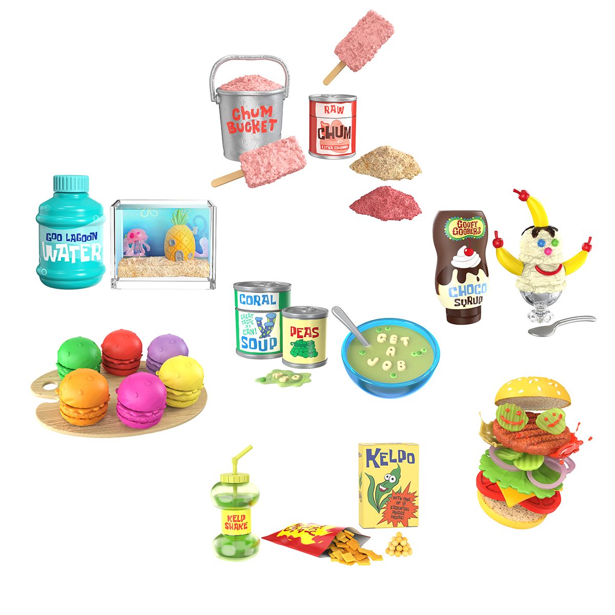 Игровой набор Miniverse серии SpongeBob – Создай вкусняшки Красти Краб  фото 6