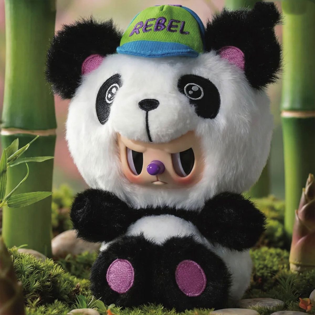 Колекційна м'яка іграшка з кільцем POP TOP Rebel Bear серії Sweet Zoo - Зоомалюки  фото 6