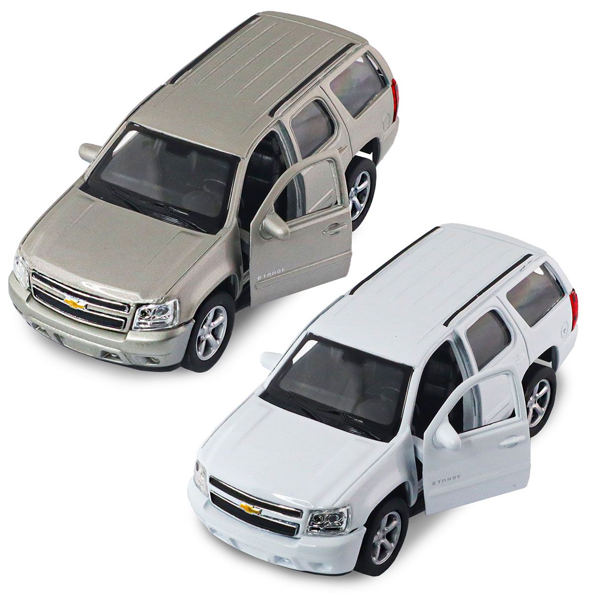 Автомодель - Chevrolet Tahoe 2008 (білий, сірий)  фото 6