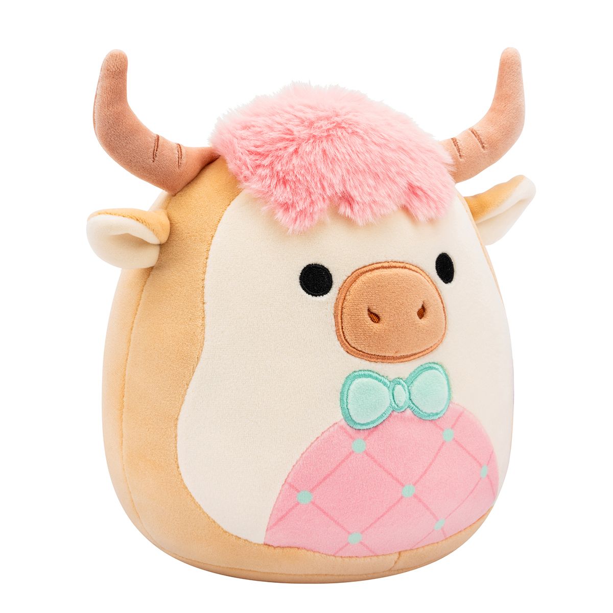Мягкая игрушка Squishmallows - Коровка Самсон (19 cm)  фото 6