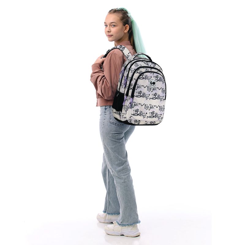 Рюкзак GoPack Teens 162M-1 (40,5x28,5x17,5 см)  фото 6