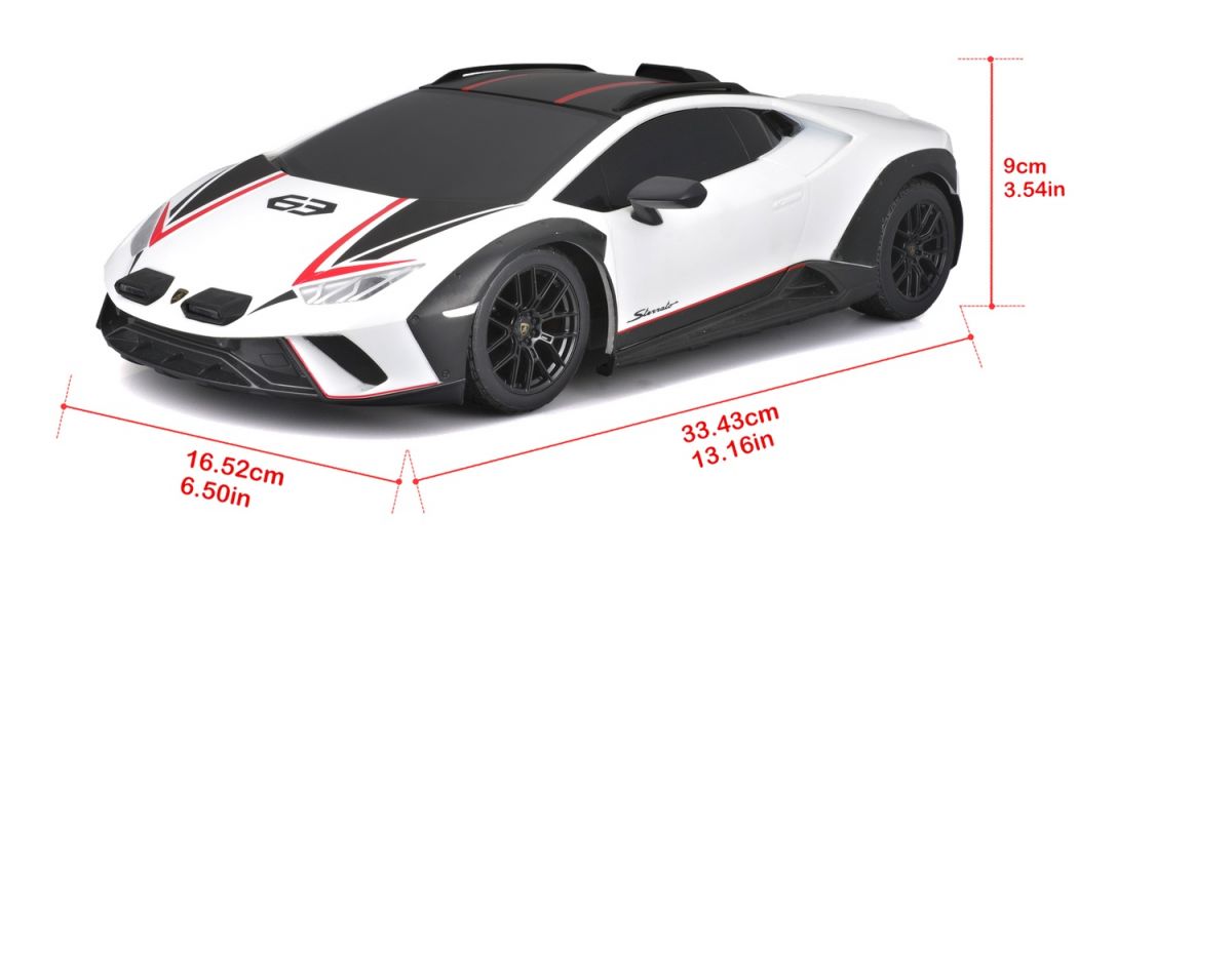 Машинка іграшкова на радіокеруванні Lamborghini Huracán Sterrato білий  фото 6