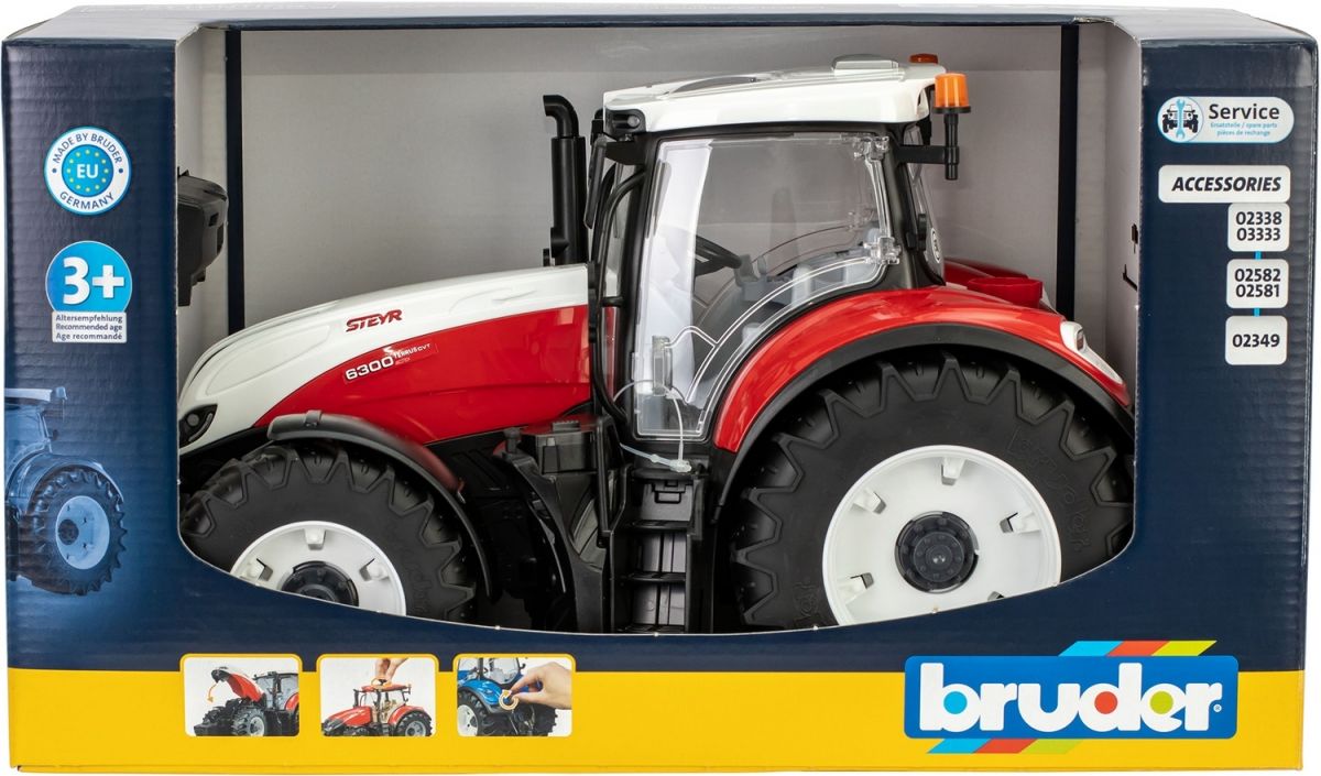 Машинка іграшкова Трактор Steyr 6300 Terrus CVT  фото 6