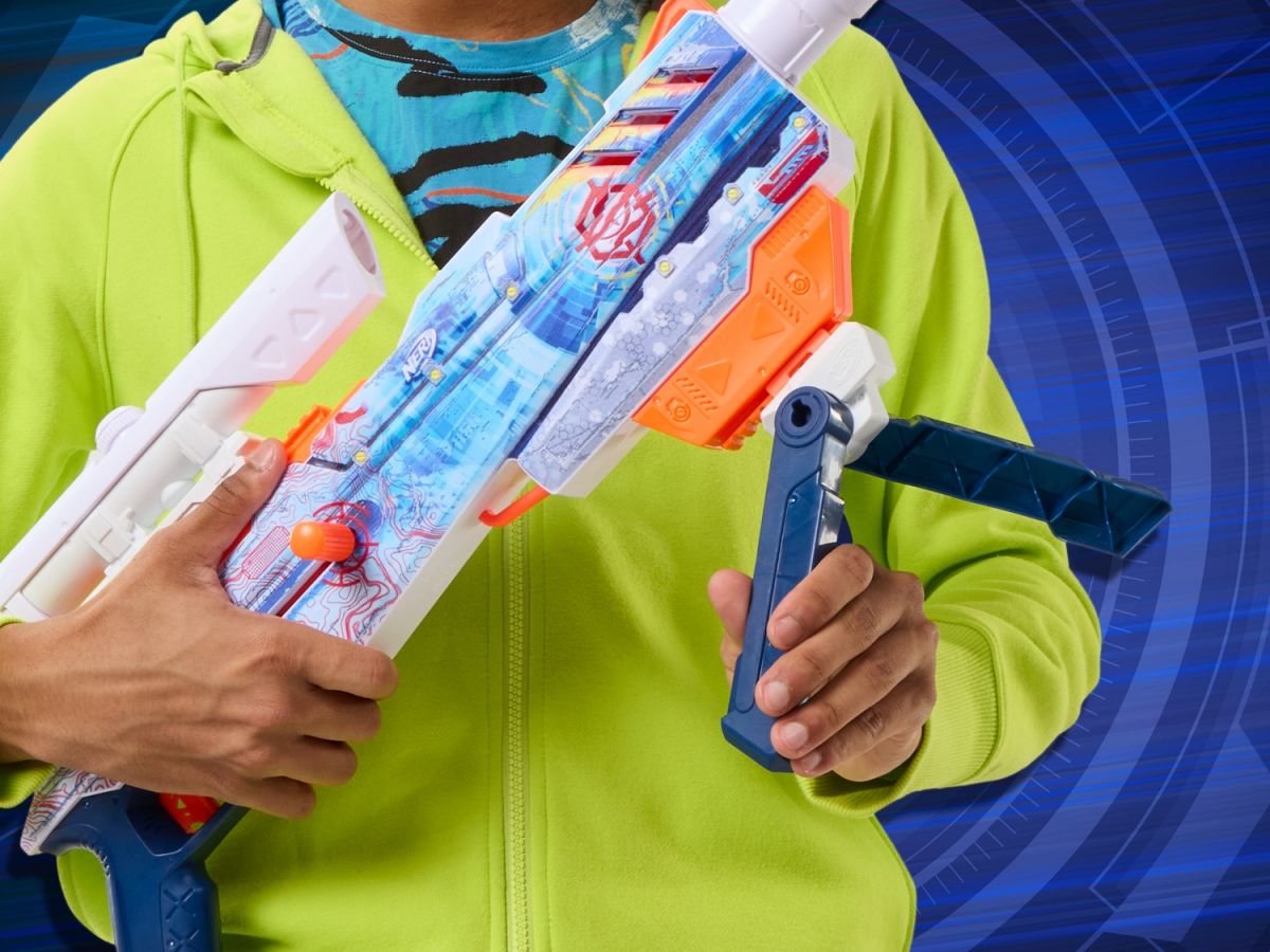 Бластер игрушечный Nerf Loadout Arctic Zerostriker  фото 6
