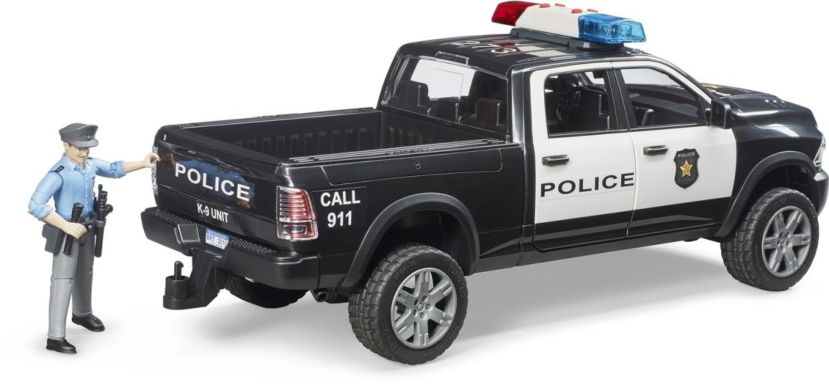 Набір іграшковий.  Поліцейський RAM 2500 з фігуркою поліцейського  фото 6