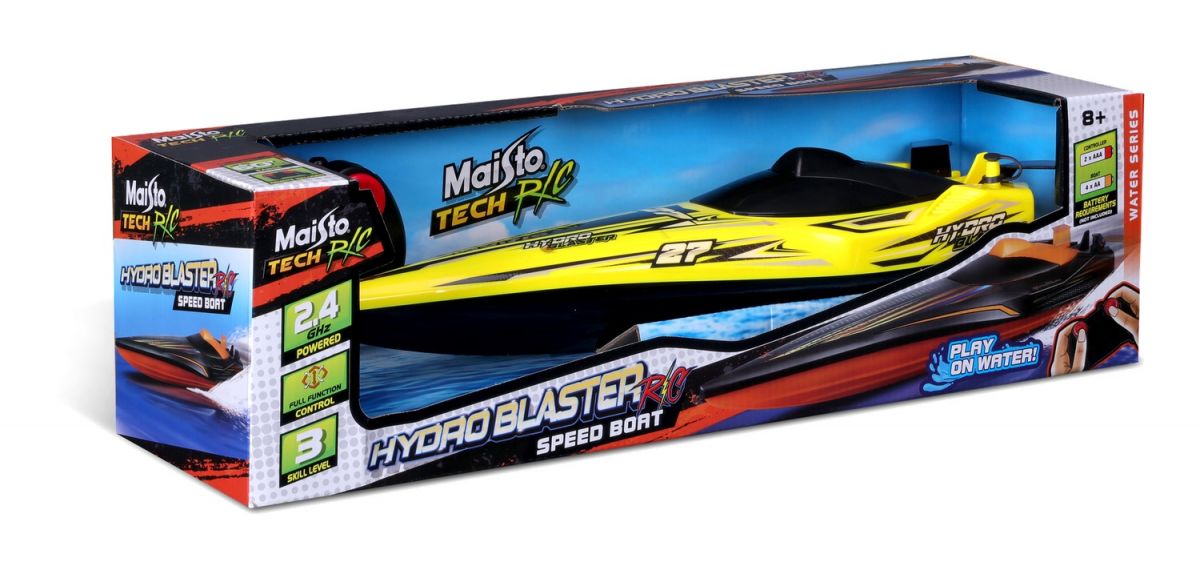 Катер на р/у Hydro Blaster Speed Boat - жовтий  фото 6