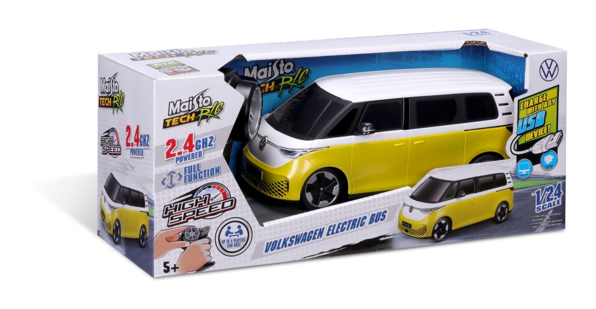 Машинка іграшкова на р/к Volkswagen Electric Bus, масштаб 1:24  фото 6
