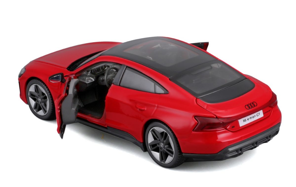 Автомодель в масштабе 1:24 - 2022 Audi RS e-tron GT красный  фото 6