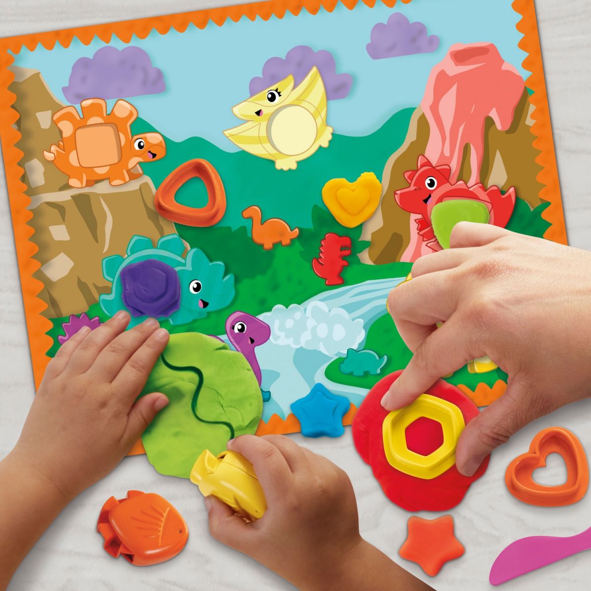 Play-Doh Набор массы для лепки Динозавр  фото 6
