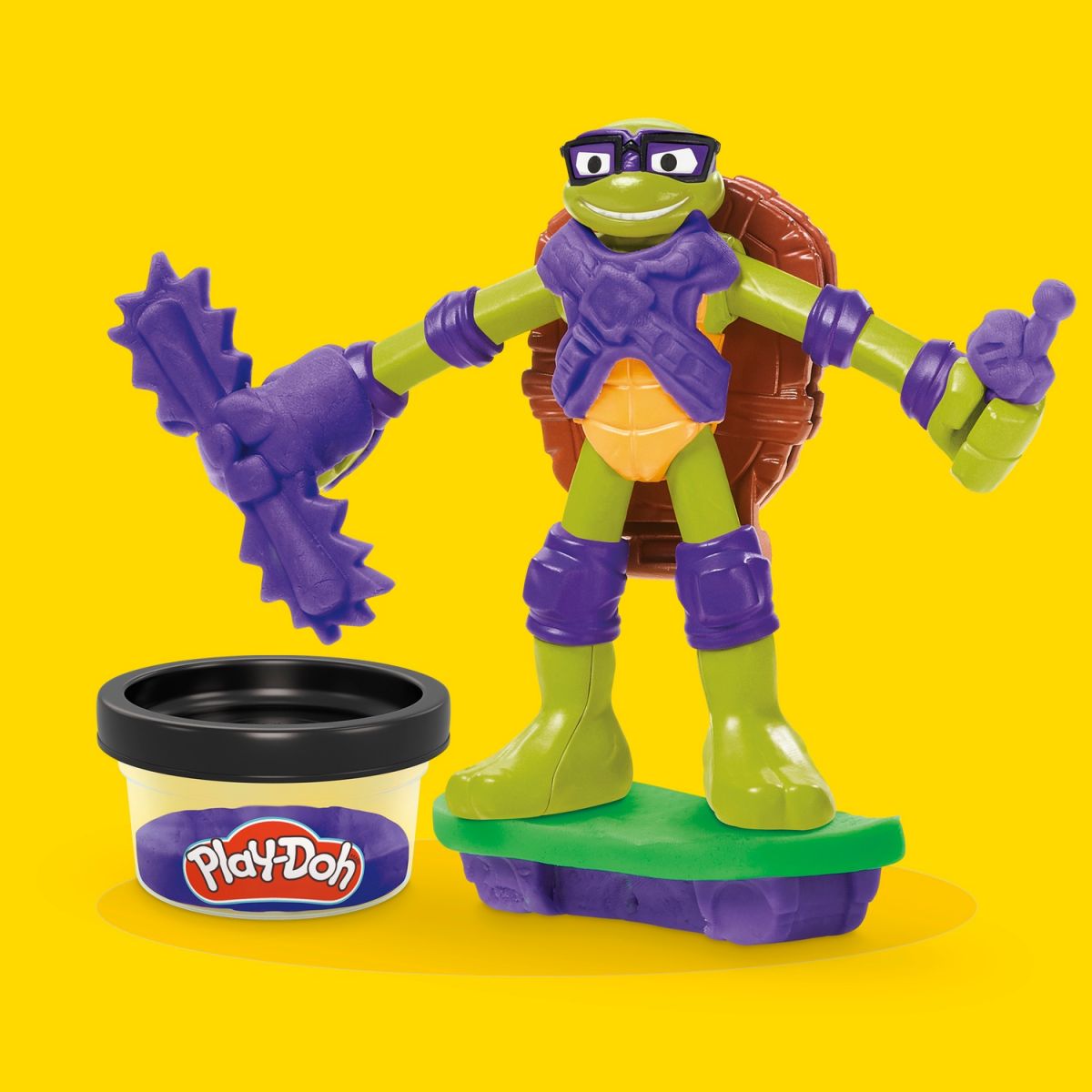 Play-Doh Набір для творчості з масою для ліплення Черепашки-ніндзя: Мутаційна станція  фото 6