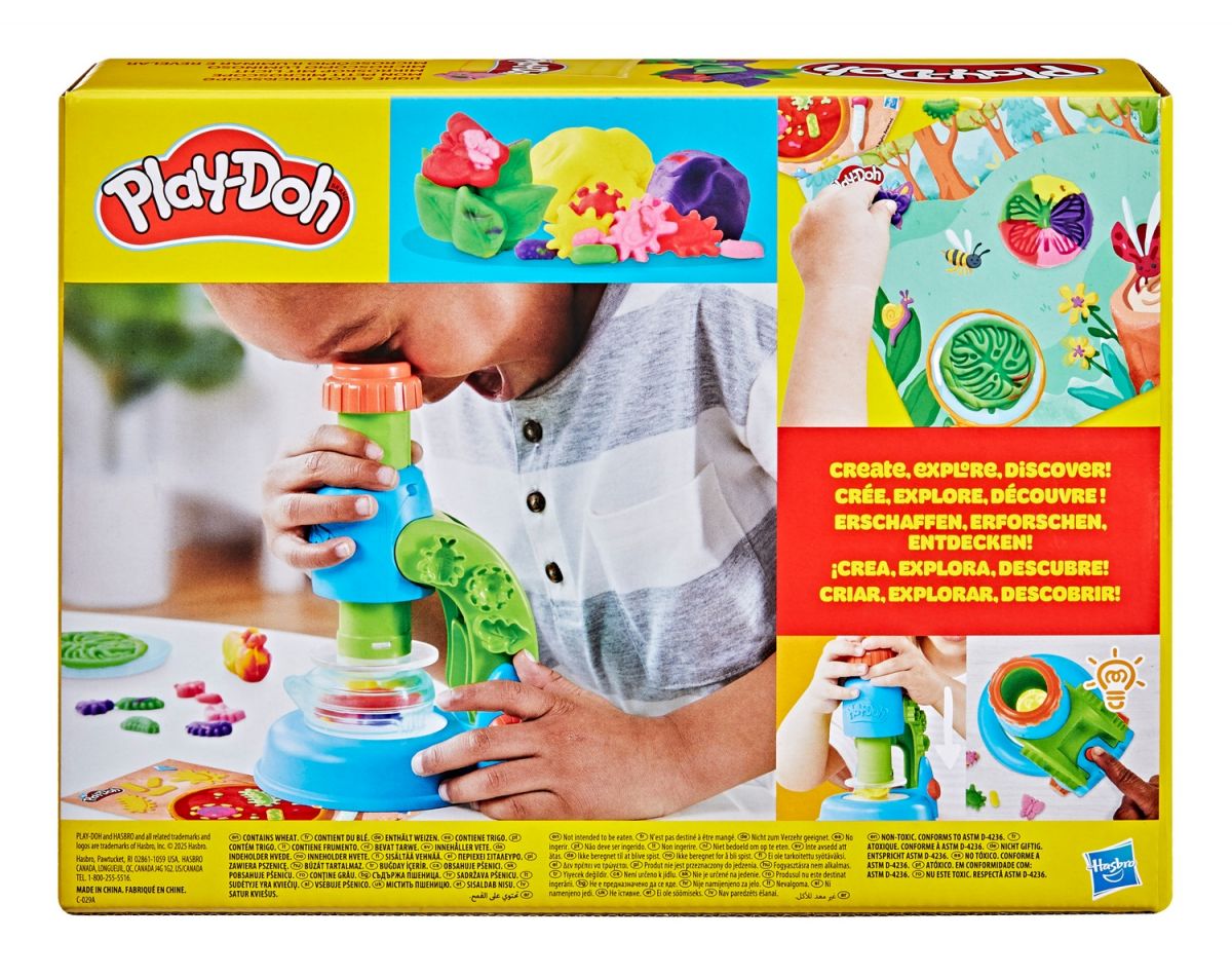 Play-Doh Набор для творчества с массой для лепки Микроскоп  фото 6