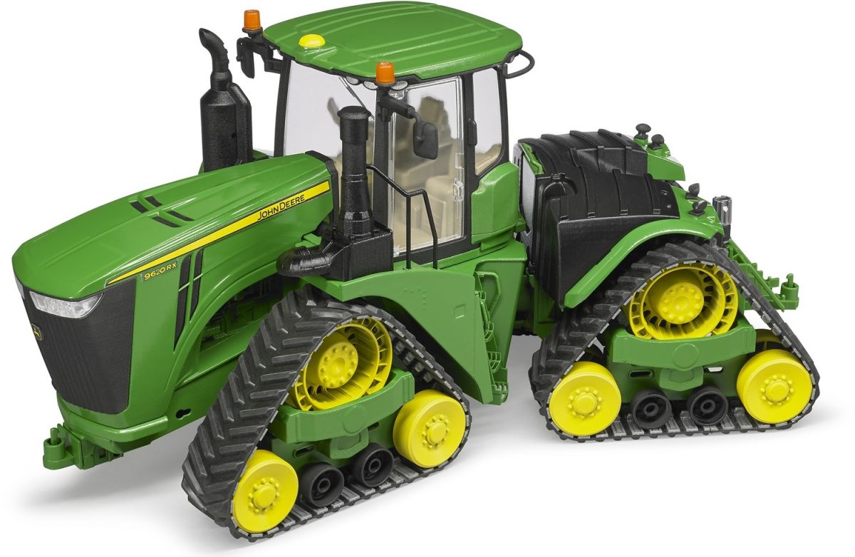 Машинка іграшкова.  Трактор John Deere 9620RX на гусеницях  фото 6