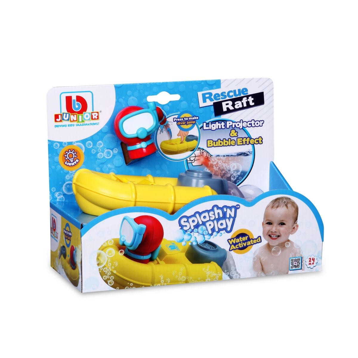 Іграшка для води Rescue Raft (світло та бульбашки)  фото 6