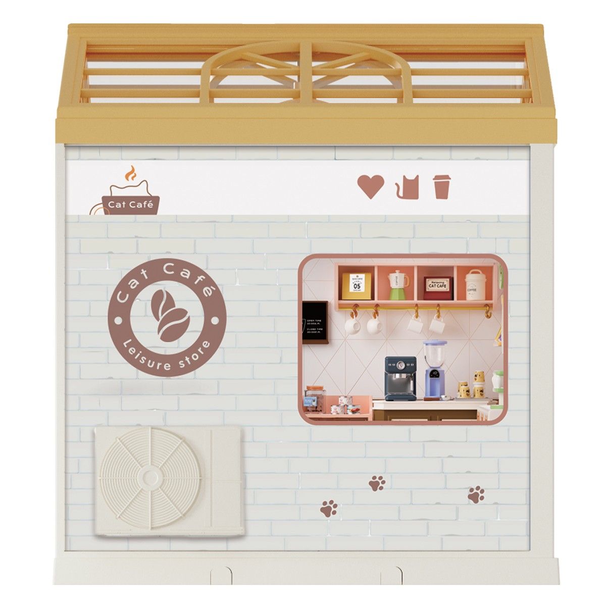 Конструктор-румбокс Mini House серії Інтер'єр – Котокафе (світло)  фото 6