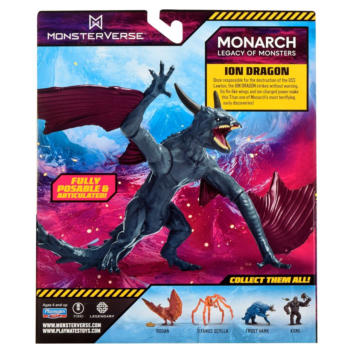 Фигурка Godzilla vs.  Kong – Ионный дракон  фото 6