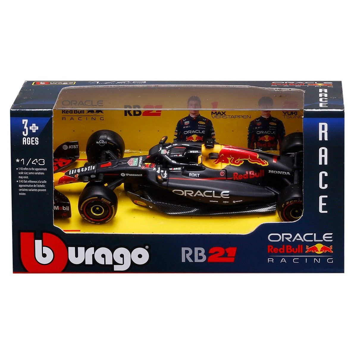 Автомодель - Red Bull Racing RB21 (2025) (1:43)  фото 6