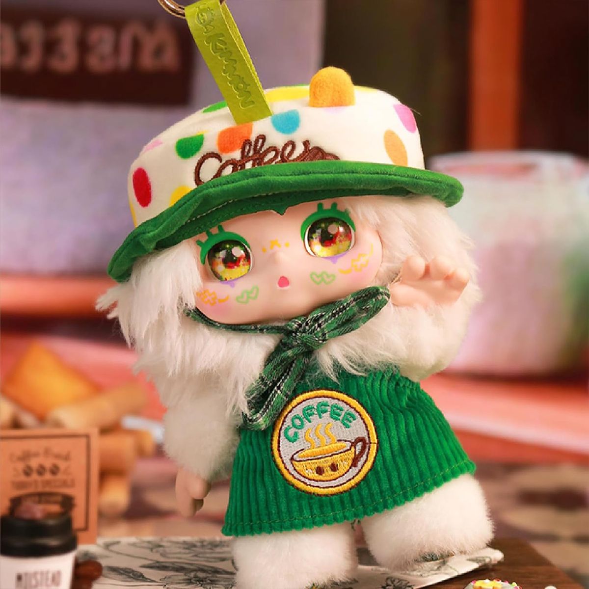 Коллекционная мягкая игрушка с кольцом POP TOP Kimmon - Кавайная кофейня  фото 6
