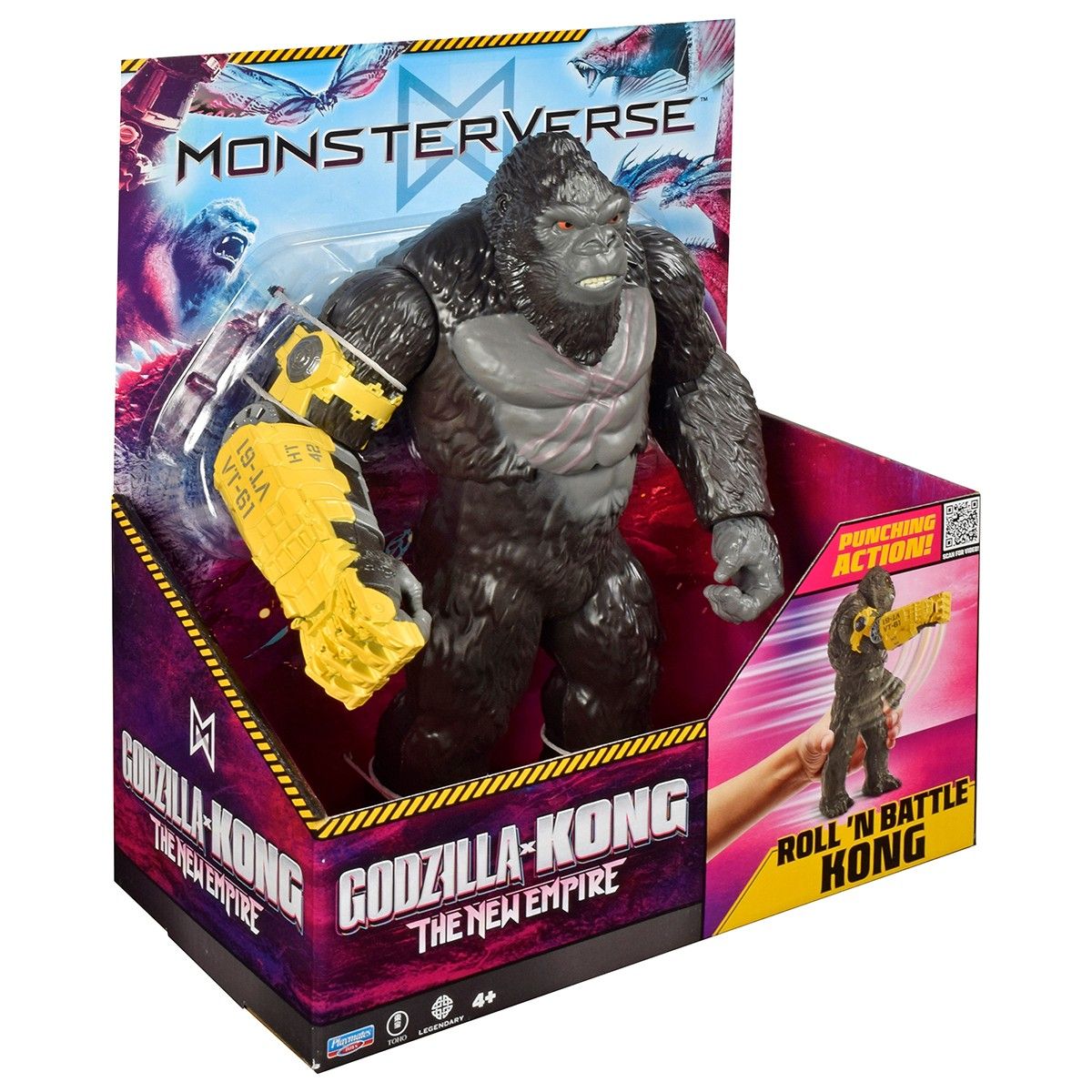 Фигурка Godzilla vs.  Kong – Конг гигант готов к бою  фото 6