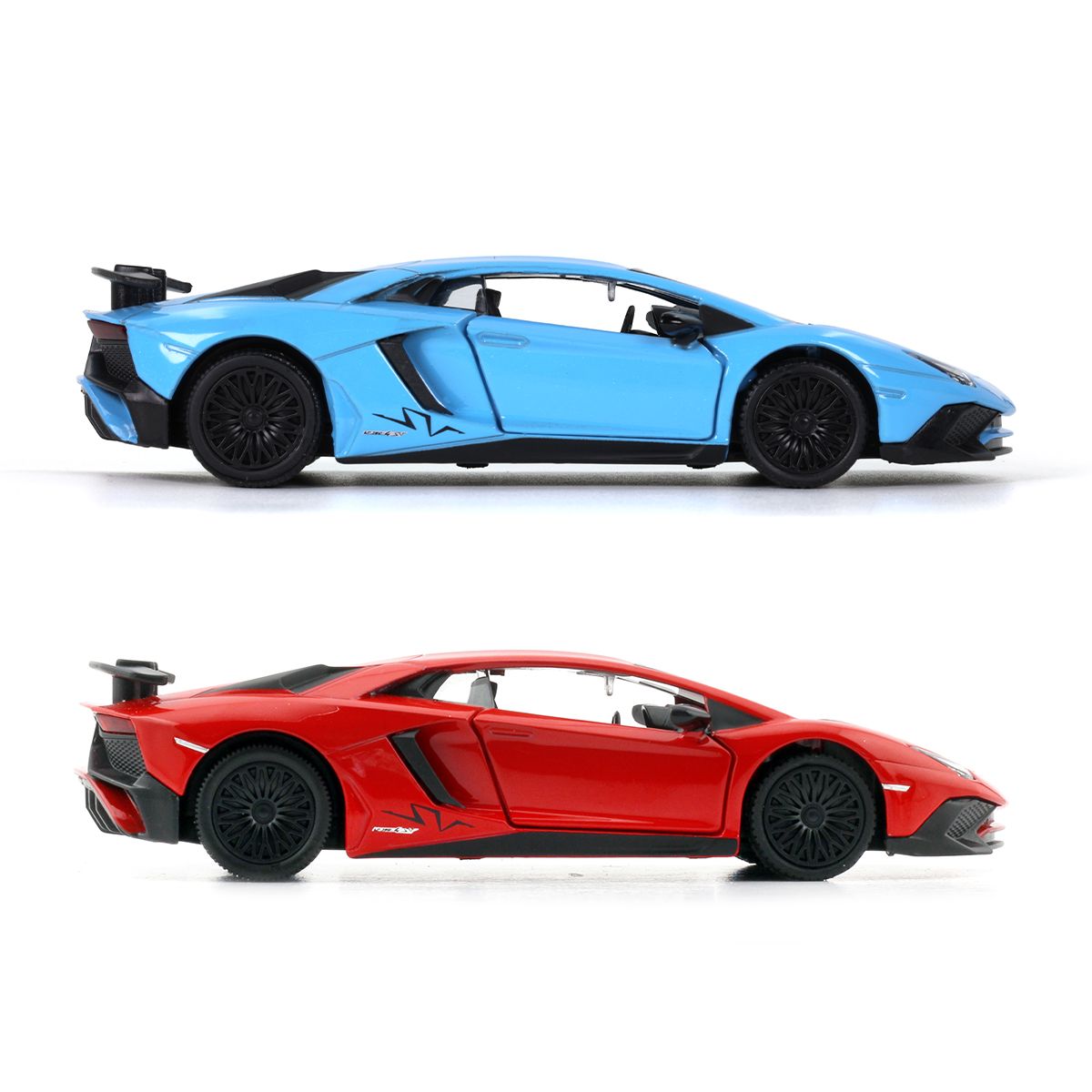Автомодель - Lamborghini Aventador (красный, синий)  фото 6