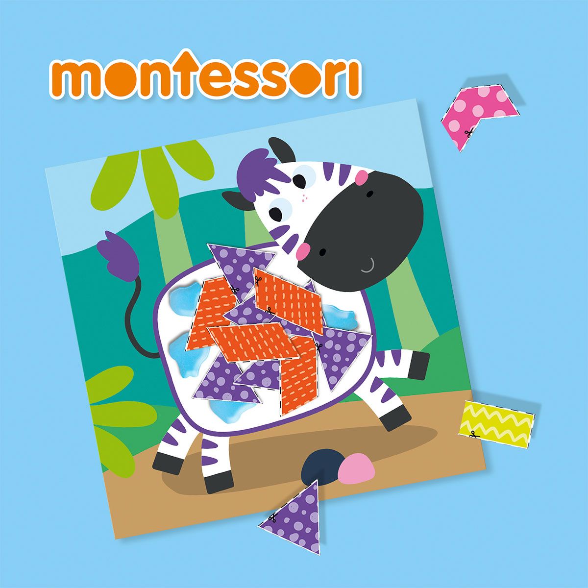 Набір для творчості серії Montessori – Вирізай з тваринками  фото 6