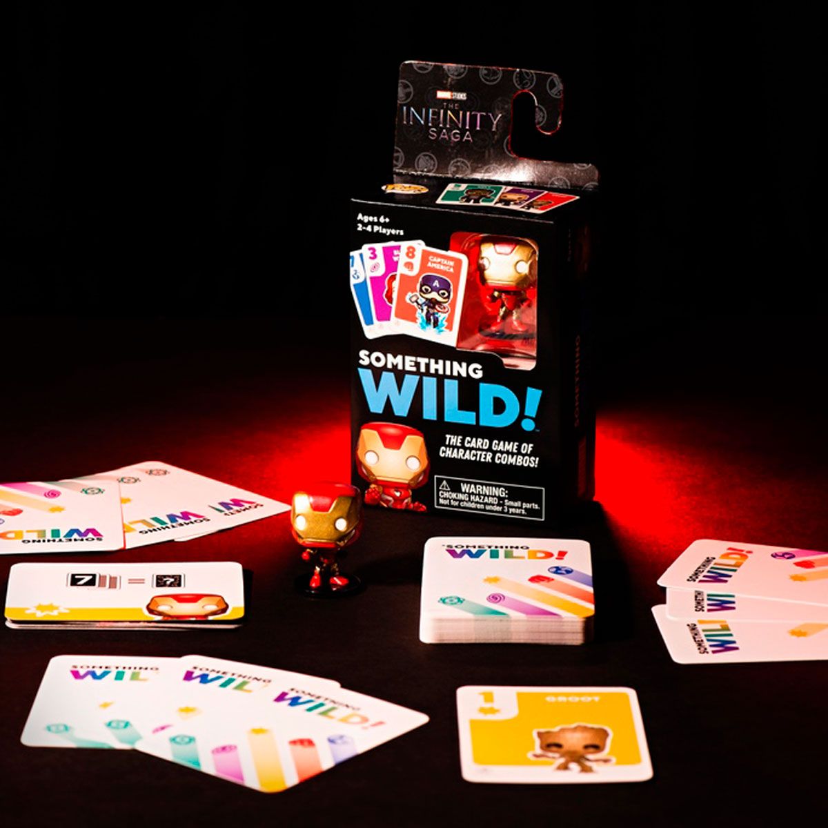 Настольная игра с карточками Funko Something Wild - Железный человек  фото 6