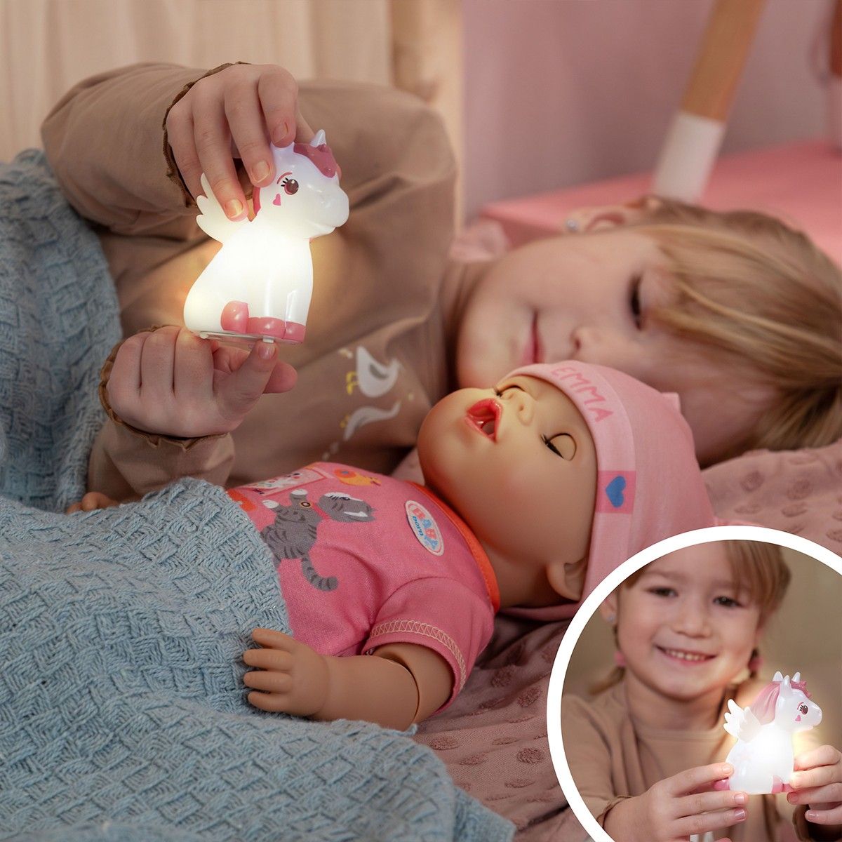 Набор аксессуаров для куклы Baby Born серии Забота единорога  фото 6