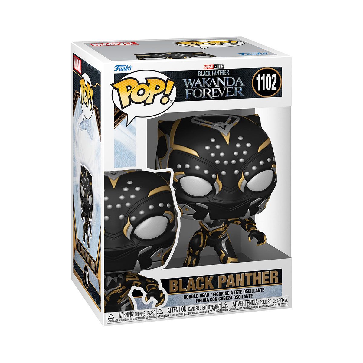 Игровая фигурка Funko Pop! cерии Черная пантера: Ваканда навсегда – Черная пантера  фото 6