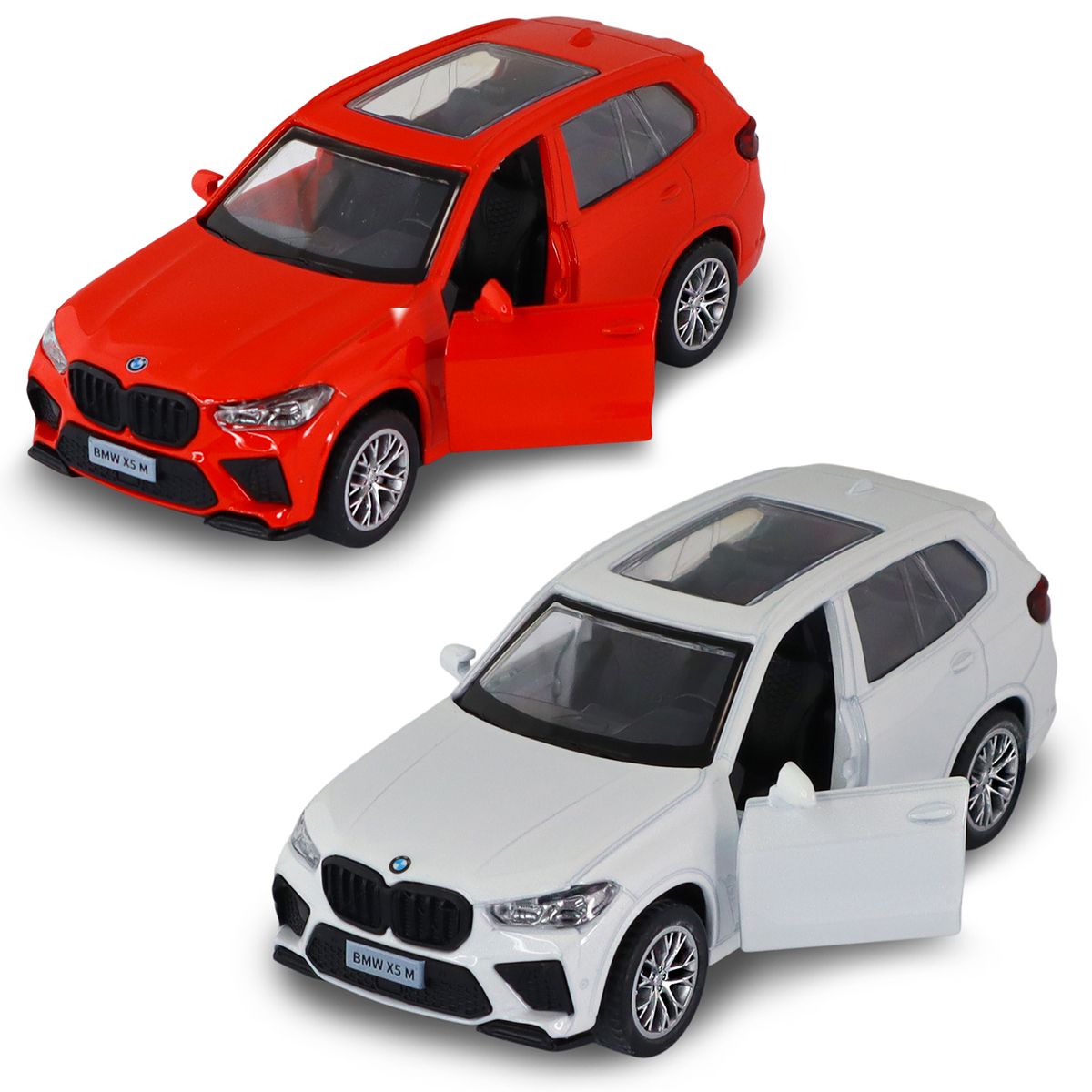 Автомодель – BMW X5 M (білий, червоний)  фото 6