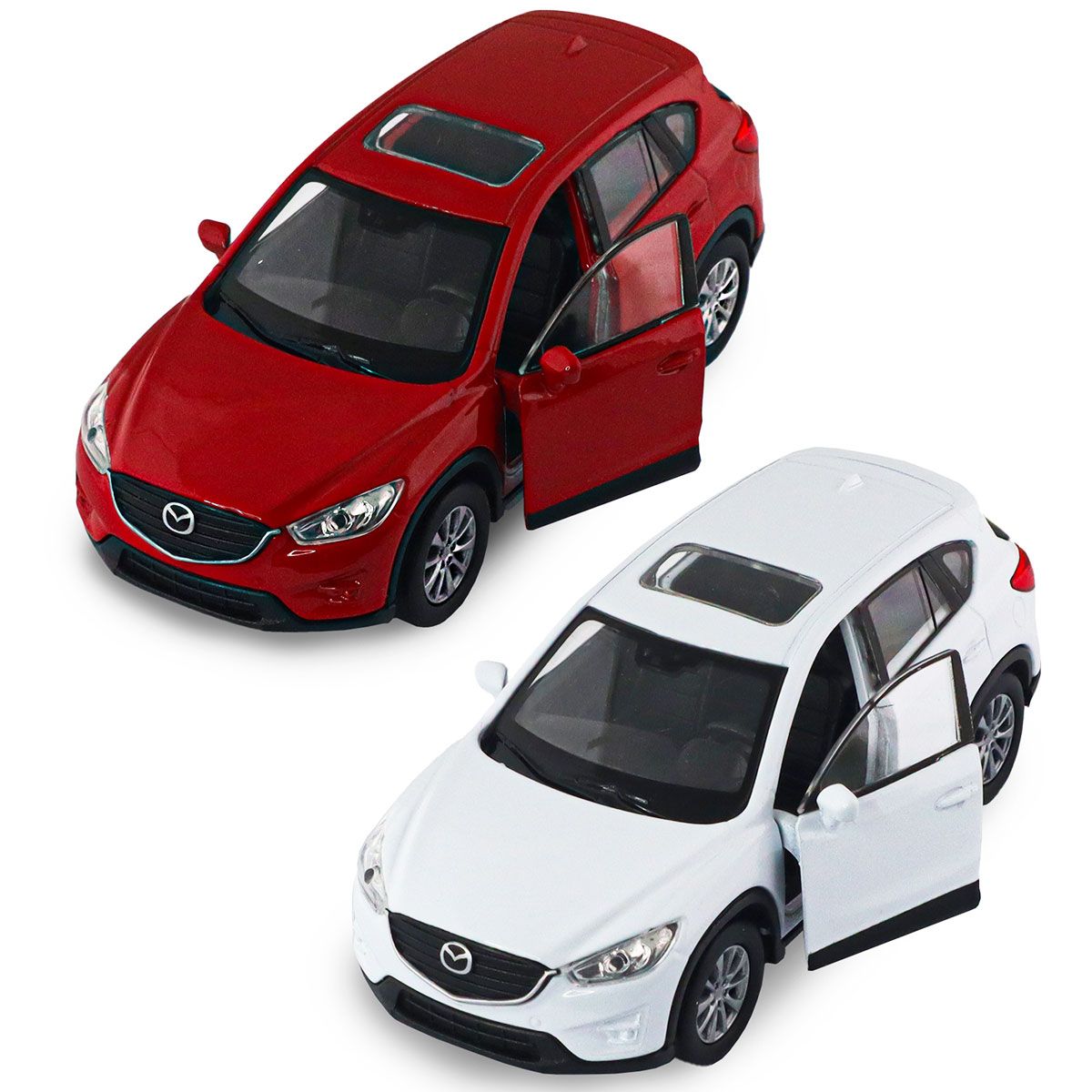 Автомодель - Mazda CX-5 (красный, белый)  фото 6