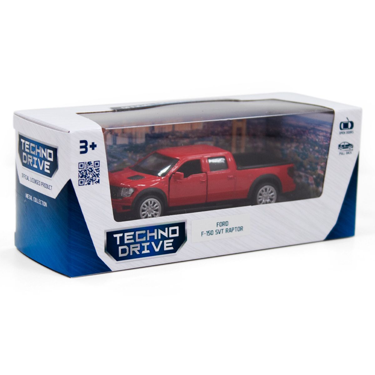Автомодель - FORD F-150 SVT Raptor (червоний)  фото 6
