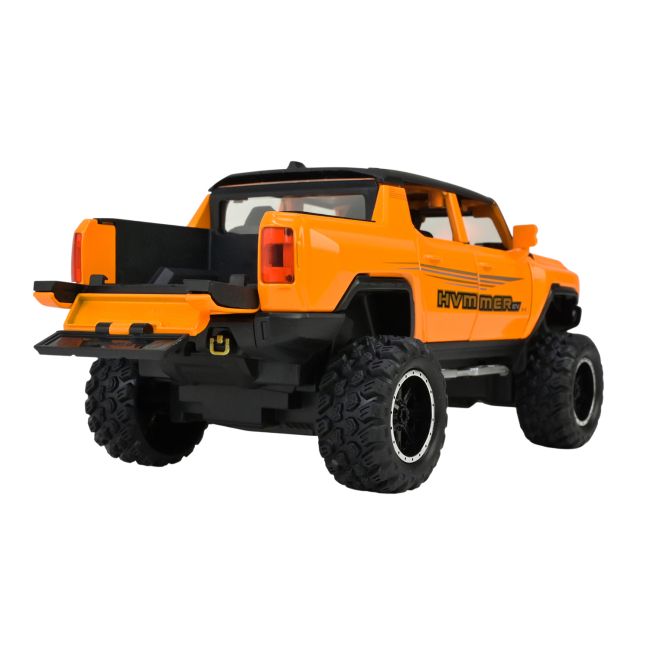 МАШИНА МЕТАЛЛИЧЕСКАЯ "АВТОПРОМ" 1:24 HUMMER PICKUP TRUCK (ОРАНЖЕВЫЙ)  фото 6