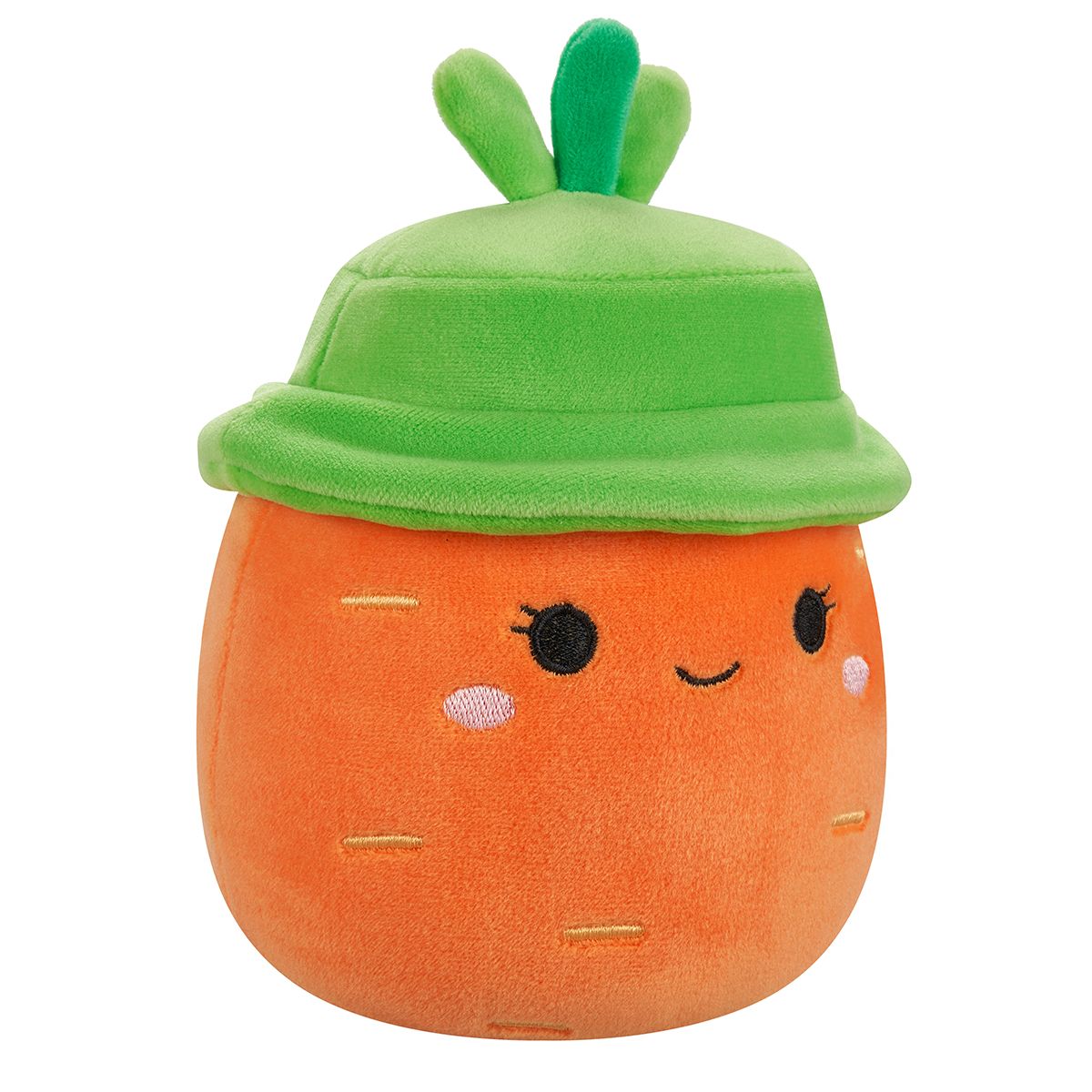 Мягкая игрушка Squishmallows - Морковка Каролина в шляпе (19 cm)  фото 6