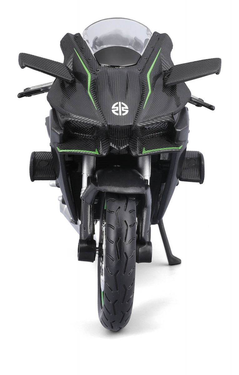 Збірна модель мотоцикла Kawasaki Ninja H2R, масштаб 1:12, сірий  фото 6