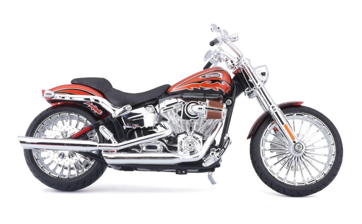 Мотоцикл іграшковий Harley-Davidson Motorcycles With Stand, масштаб 1:12, в асортименті  фото 6