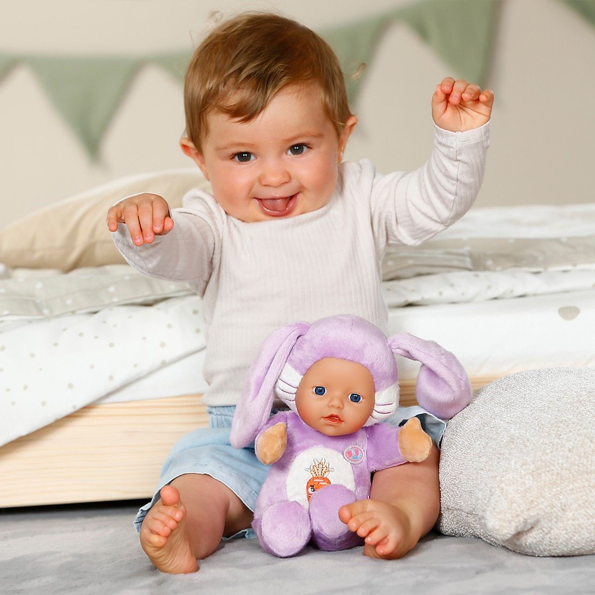 Кукла Baby Born серії For babies – Зайчонок (26 cм)  фото 6