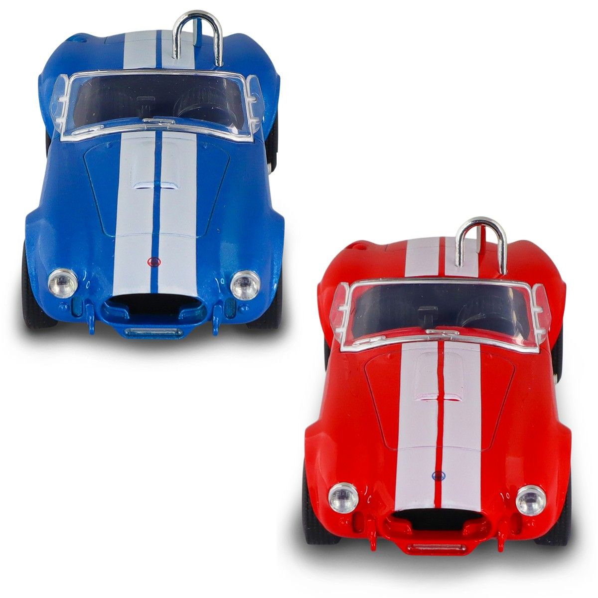 Автомодель – Shelby Cobra 427 SC 1965 (красный, синий)  фото 6