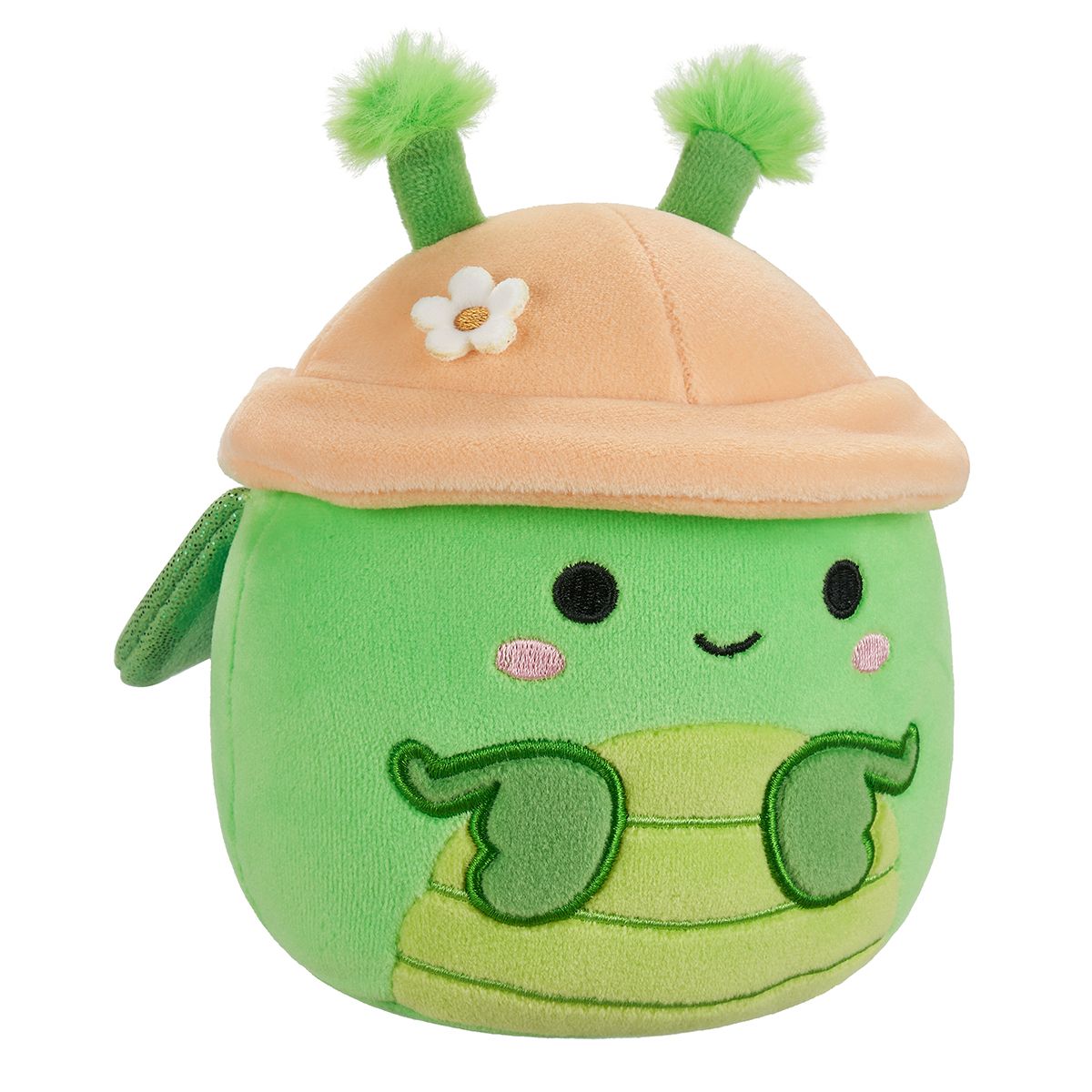 Мягкая игрушка Squishmallows - Богомол Трентон в шляпе (19 cm)  фото 6