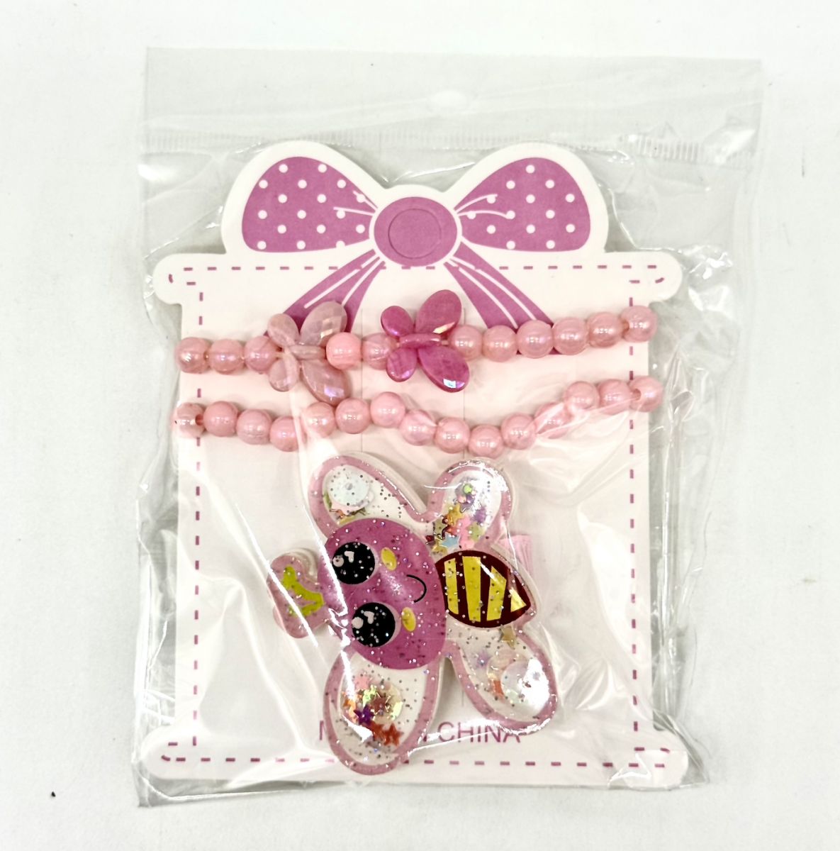 Набір аксесуарів - 3 штуки, браслети/заколка (МІКС ВИДІВ)  фото 7