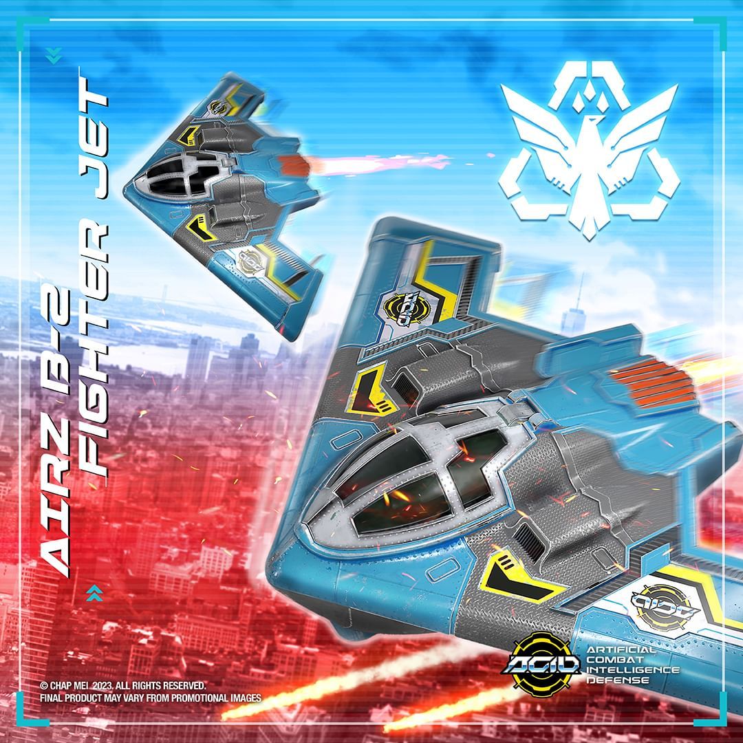 Ігровий набір A. C. I. D. AIRZ B-2 Fighter Jet/МорфоЗор Винищувач AIRZ B-2, 535200 Ігровий набір A. C. I. D. AIRZ B-2 Fighter Jet/МорфоЗор Винищувач AIRZ B-2, 535200