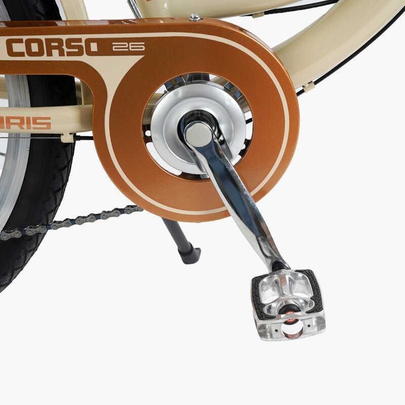 Велосипед міський Corso «Polaris» 26`` PS-72411 + КОШИК сталева рама 16. 5``, Shimano 7 швидкостей, корзина, багажник фото 7 Велосипед міський Corso «Polaris» 26`` PS-72411 + КОШИК сталева рама 16. 5``, Shimano 7 швидкостей, корзина, багажник фото 7