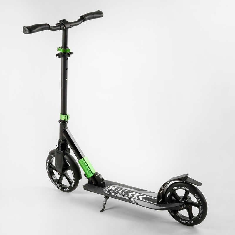 Самокат алюмінієвий Best Scooter (колеса PU, d переднього колеса - 230мм, d заднього колеса - 215 мм, 1 амортизатор передній) фото 7 Самокат алюмінієвий Best Scooter (колеса PU, d переднього колеса - 230мм, d заднього колеса - 215 мм, 1 амортизатор передній) фото 7