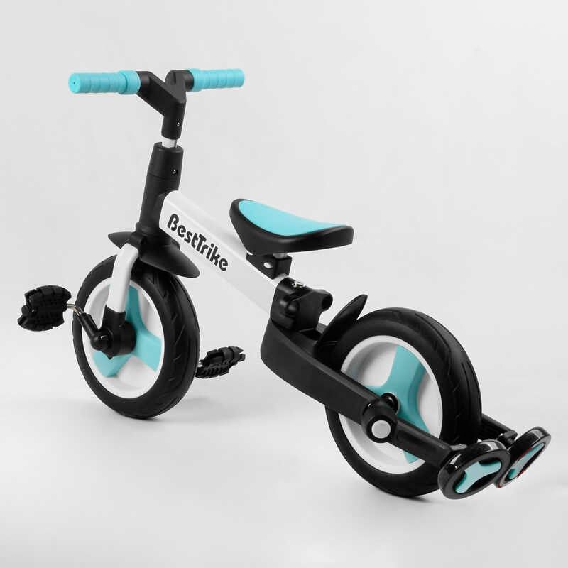 Велосипед-трансформер "Best Trike" (колеса PU 10'', батьківська ручка, знімні педалі) фото 7 Велосипед-трансформер "Best Trike" (колеса PU 10'', батьківська ручка, знімні педалі) фото 7