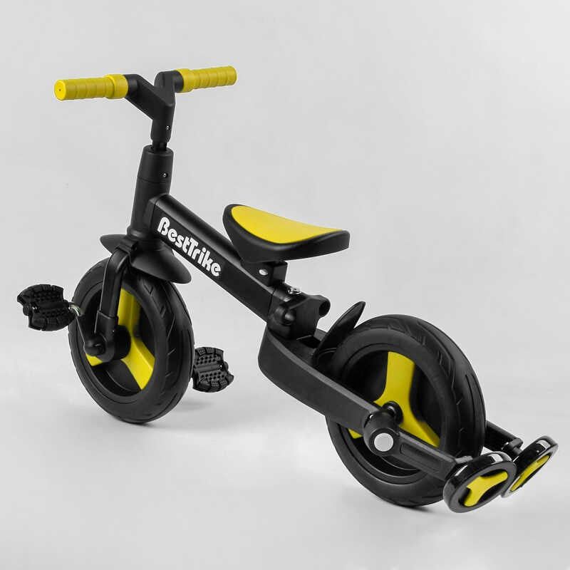 Велосипед-трансформер "Best Trike" (колеса PU 10'', родительская ручка, съемные педали) фото 7 Велосипед-трансформер "Best Trike" (колеса PU 10'', родительская ручка, съемные педали) фото 7