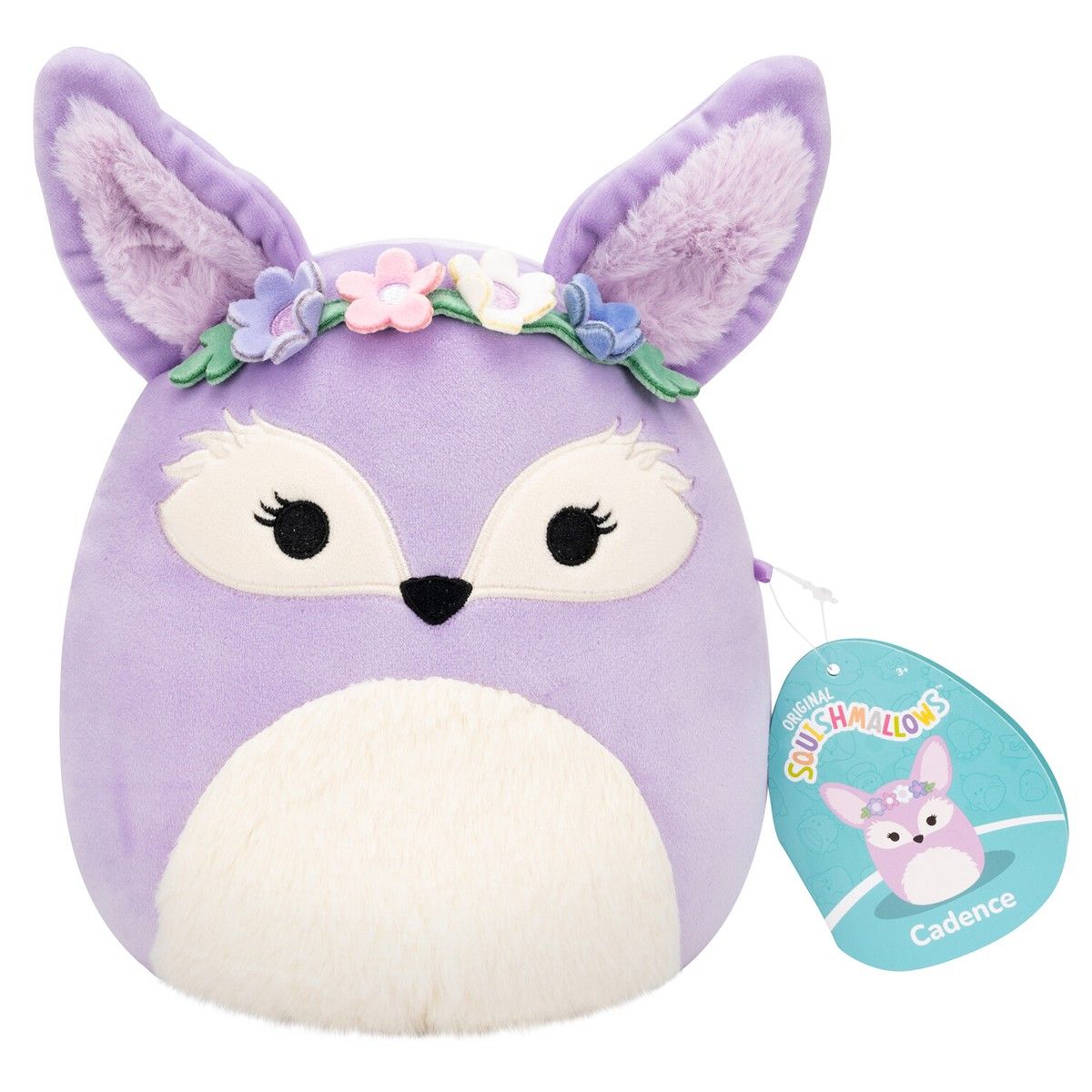 М'яка іграшка Squishmallows - Лисиця фенек Каденс (19 см)  фото 7