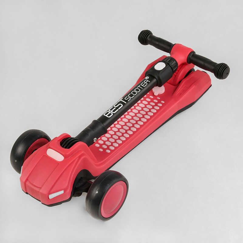 Самокат триколісний "Best Scooter" з парогенератором (6) складне кермо, ЗВУК МАШИНИ, ДИМ, СВІТЛО, пластмасовий, колеса PU 120х35мм, в коробці фото 7 Самокат триколісний "Best Scooter" з парогенератором (6) складне кермо, ЗВУК МАШИНИ, ДИМ, СВІТЛО, пластмасовий, колеса PU 120х35мм, в коробці фото 7