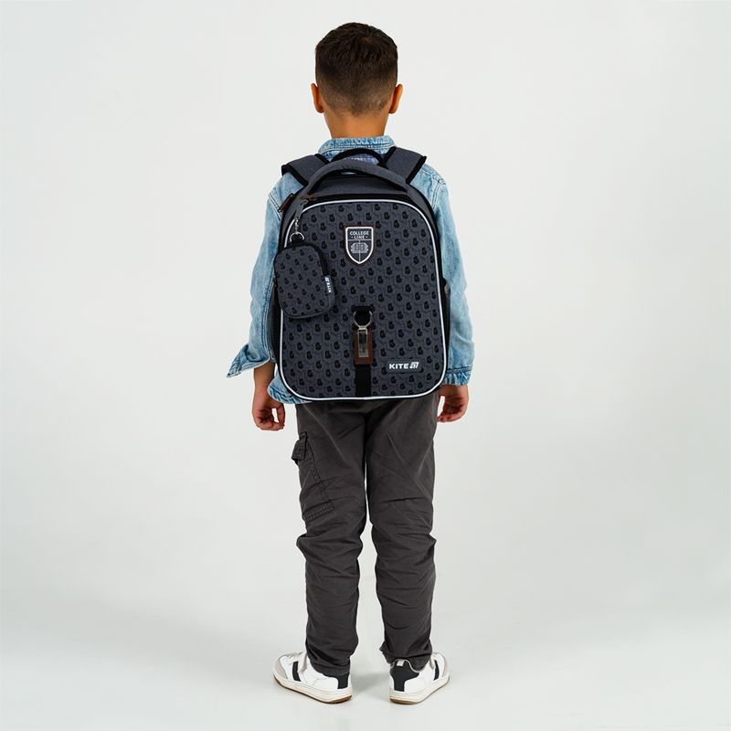 Рюкзак Kite Education каркасний 555 College Line Boy фото 7 Рюкзак Kite Education каркасний 555 College Line Boy фото 7