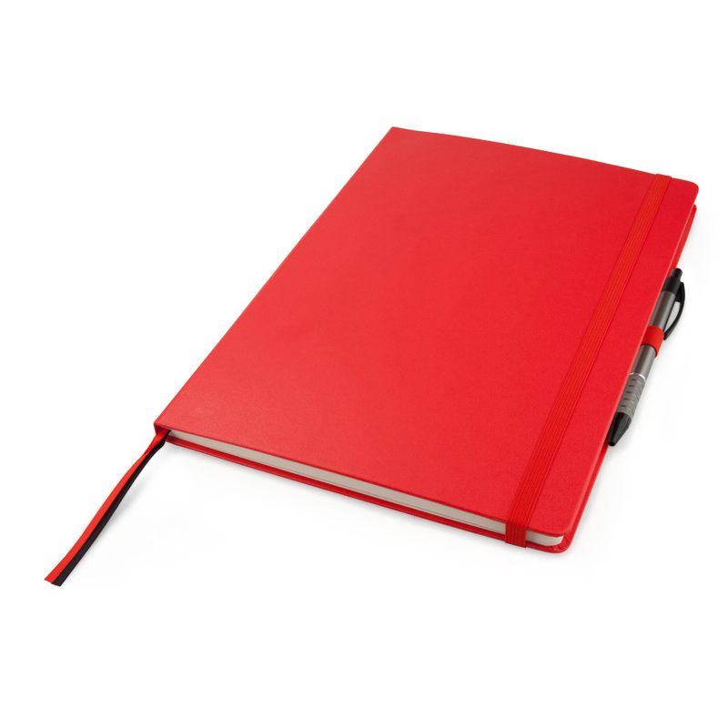 Книга записна Partner Grand, 210*295, 100 арк, кліт, червона фото 7 Книга записна Partner Grand, 210*295, 100 арк, кліт, червона фото 7